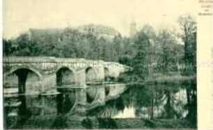 Ansicht der Muldenbrücke bei Wechselburg