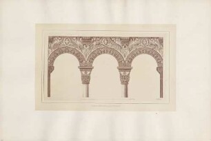 Malerei an der II. Bogenstellung im großen Wartburgsaal