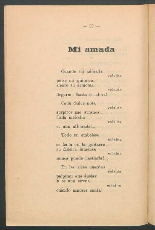 Mi amada