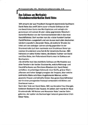 Teilbereich: Am Moritzplatz