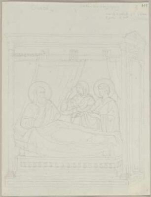 Esau vor Isaak, nach der Täuschung seines Bruders