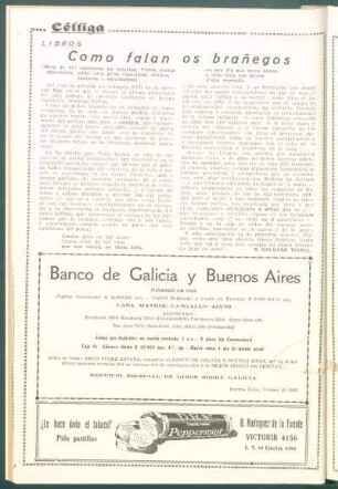Libros : Como falan os brañegos