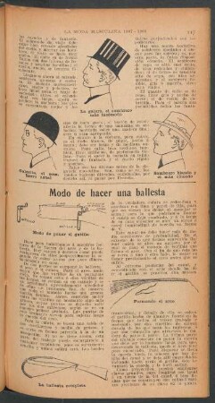 Modo de hacer una ballesta