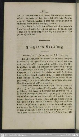 Funfzehnte Vorlesung