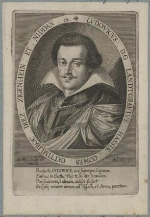 Bildnis des Lvdovicvs V., Landgraf von Hessen-Darmstadt
