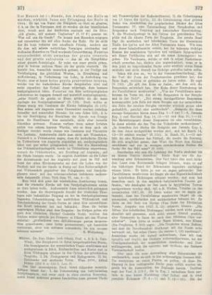 371-374 [Rezension] Müller, David Heinrich von, Prolegomena und Epilegomena