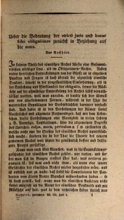 Abhandlungen civilistischen und criminalistischen Inhalts. 3, 3. 1839