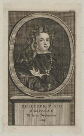 Bildnis des Philippe V., Roi d´Espagne