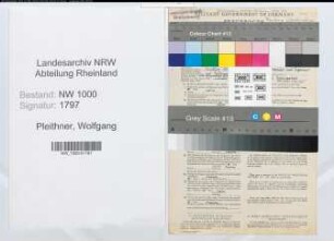 Entnazifizierung Wolfgang Pleithner, geb. 17.01.1921 (Postinspektor)