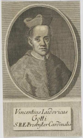 Bildnis des Vincentius Ludovicus Gotti