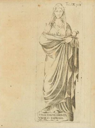 Abbildung: Tab. IX. p. 65. Vilia Hagneliberta Uxor C Patrioni