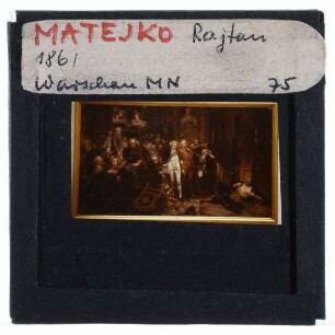 Matejko, Rejtan