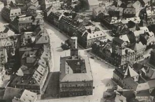 Schneeberg. Luftaufnahme