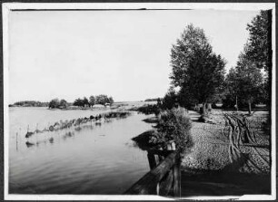 Arys (Orzysz/Polen). Masurische Seenplatte, Arys-See. Blick zur Halbinsel "Amerika"