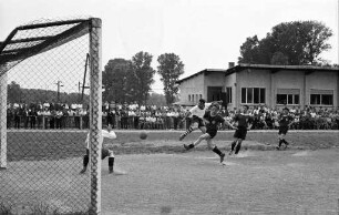 Fußballspiel Durmersheim - Bietigheim.