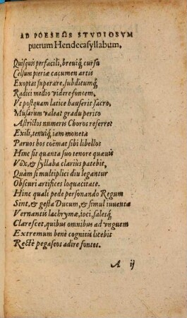 Tabulae Ioannis Murmelii de quantitate Syllabarum et ratione faciendorum versuum, recognitae in usum scholae Argentinensis