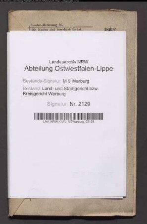 Erblasser: Burges, Franz; Erblasser: Burges, Maria, geb. Fricke: