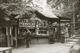 Andenken-Kiosk am Basteiweg