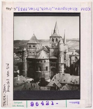 Trier, Dom: Ansicht von Südwesten