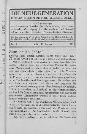 Zum neuen Jahr!