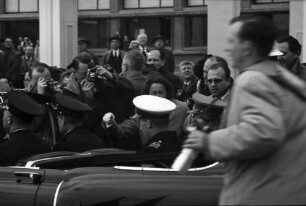Brüssel: Auto der königlichen Familie, mit König Baudouin und Prinz Albert
