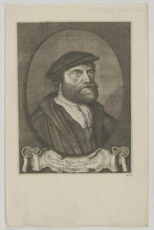 Bildnis des Iohannis Holbeinus