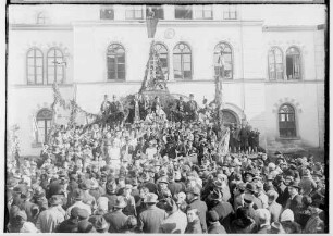 Fasnacht Krauchenwies 1928; Bräuteln