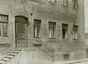Sparkasse und Stadtbank Briesnitz