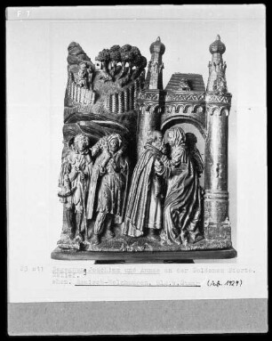 Begegnung Joachims und Annas an der Goldenen Pforte