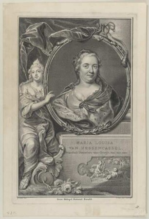 Bildnis der Maria Louisa van Hessencassel