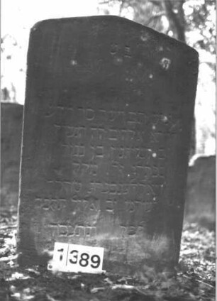 Grabstein 1389