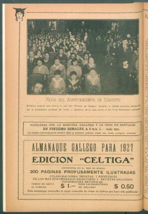 [Vista del festival de la sociedad] Hijos del Ayuntamiento de Cospeito