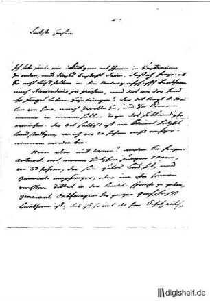 3: Brief von Justus Möser an Jenny Friederici