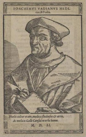 Bildnis des Ioachimvs Vadianvs