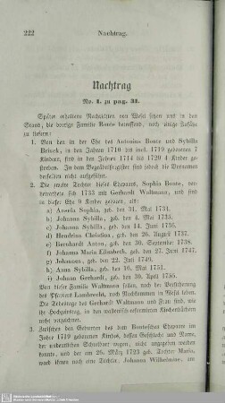 No. 1. zu pag. 31