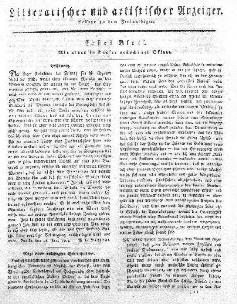 1.1803: Der Freimüthige oder Berlinische Zeitung für gebildete, unbefangene Leser