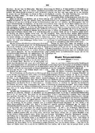 Wundts Religionsphilosophie (Schluß)