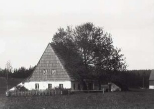 Zinnwald-Georgenfeld, Wohnhaus : Zinnwald-Georgenfeld. Wohnhaus in der Exulantensiedlung (um 1730)