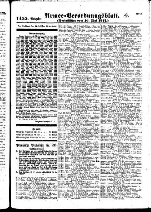 1455.Ausgabe. Mittwoch, 16. Mai 1917