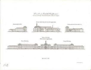 Stengel, Georg von; Kaufbeuren; Kreisirrenanstalt - Ansichten