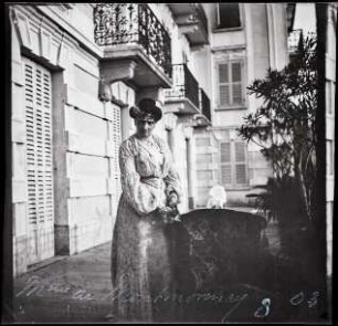 Aix-les-Bains. Hôtel Beau-Site. Mme de Montmorency
