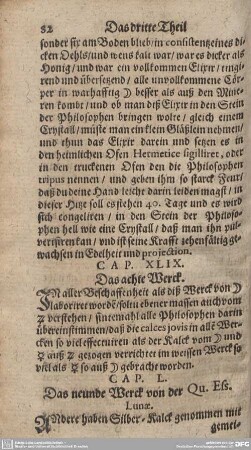 CAP. XLIX. Das achte Werck.