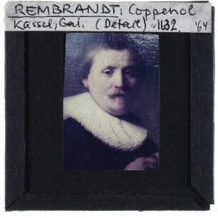 Rembrandt, Porträt eines Mannes beim Anspitzen einer Schreibfeder (Kassel, GK 234)