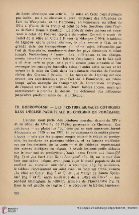 R. 2: Les peinture murales gothiques dans l'église paroissiale de Chełmno en Poméranie