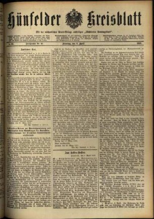 Ausgabe vom Dienstag, den 04. April 1916.