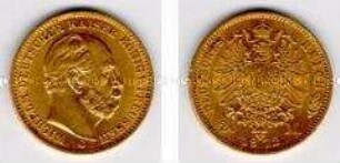 Münze, Deutsches Reich, 20 Mark