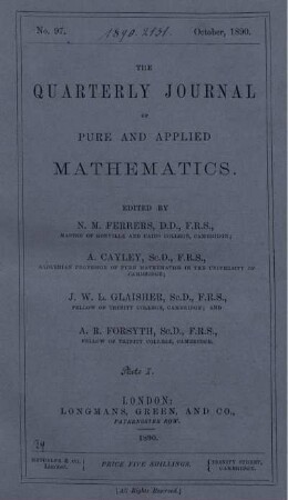 No. 97. October, 1890.