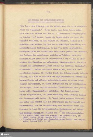 Ergebnisse und Schlussfolgerungen