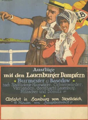 Ausflüge mit den Lauenburger Dampfern Burmeister & Basedow
