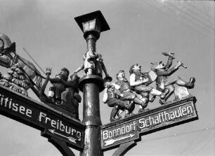 Lenzkirch: Wegweiser 1 (Bonndorf - Schaffhausen)